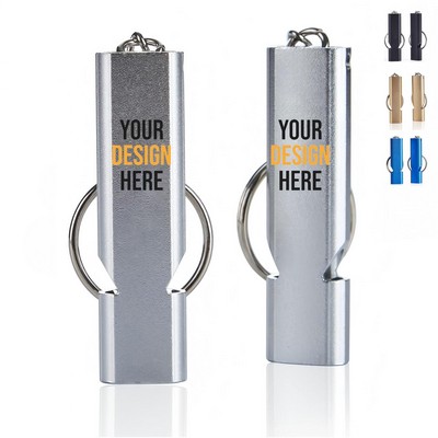 Emergency Lifeguard Safety Whistle With Keychain