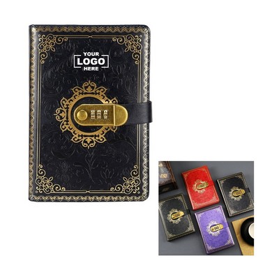 Lock Journal Personal Planner Notebook