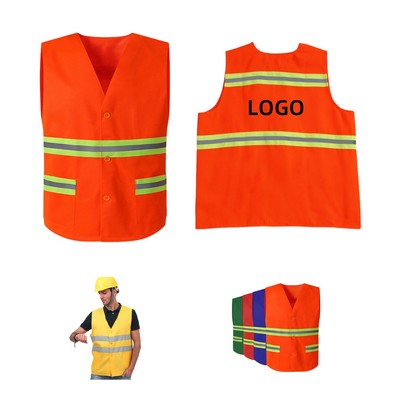 Reflective Sanitation Vest