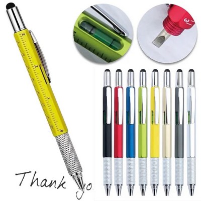 6-in-1 Stylus Tool Pen