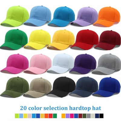 Breathable Cotton Twill Embroidered Baseball Cap
