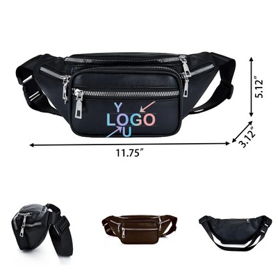 Genuine Leather Waist Pouch