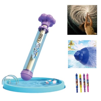 Capybara Water Firework Gun - Pull-Action Splash Toy For Kids
