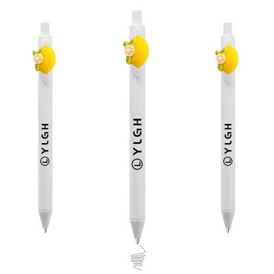 Click Activated Pen With Lemon
