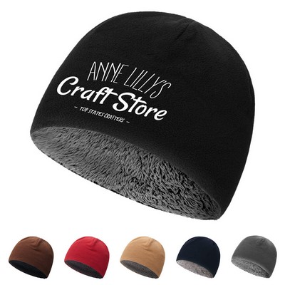 Polar Fleece Winter Outdoor Beanie