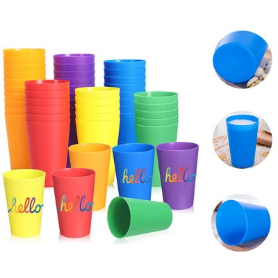 8.8oz Reusable Plastic Kids Stadium Cups
