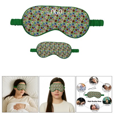Floral Cotton Sleep Eye Mask