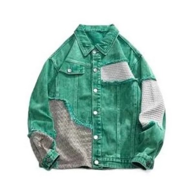 American Style Trendy Vintage Distressed Denim