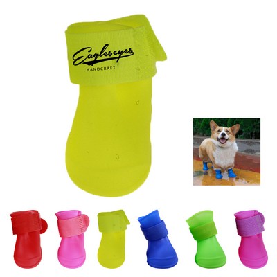 Pet Silicone Snow Boot