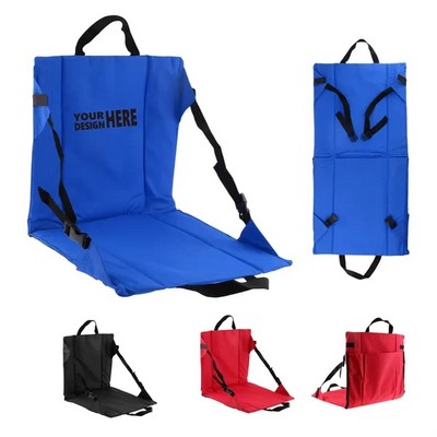 Folding Portable Padded Cushion Stadium Seat MOQ100 Ocean