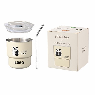 304 Stainless Steel Cartoon Coffee Cup