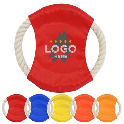 Flying Disc Dog Rope Toy