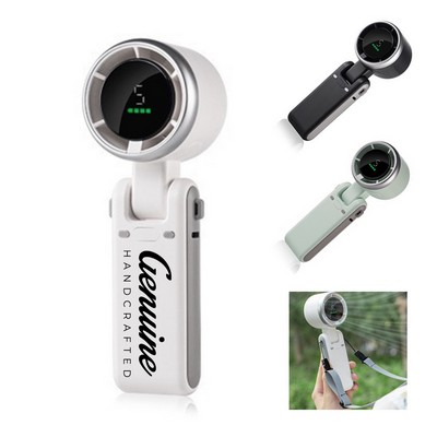 Foldable Turbo Fan with Lanyard