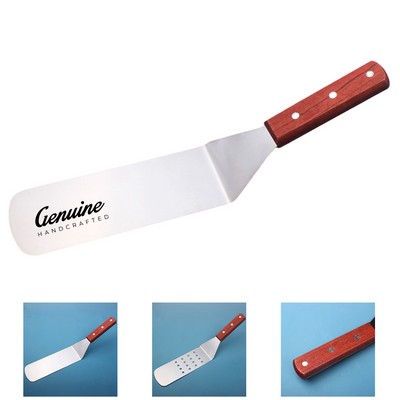 Stainless Steel Solid Face Grill Spatula