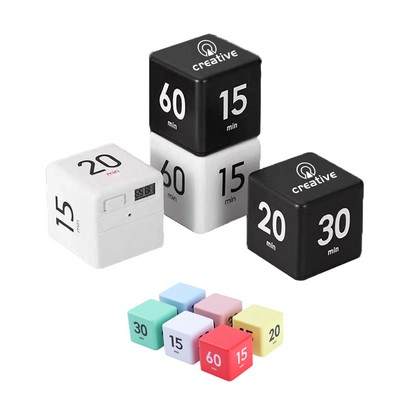 Cube Gravity Sensor Timer For Kitchen Sports Studying