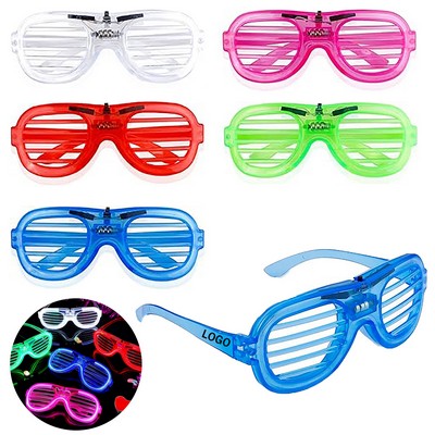LED Light Up Glow Eye Glasses