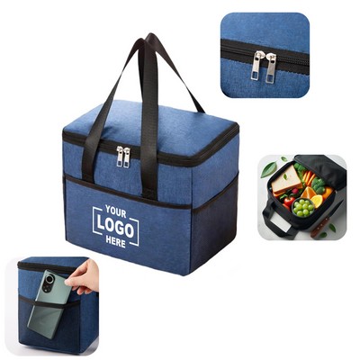 Versatile Insulated Lunch Bag with Leakproof Cooler
