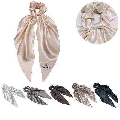 Custom Satin Hair Scrunchie
