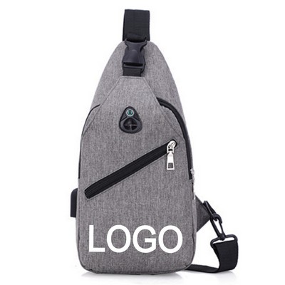 Simple High Quality Crossbody Chest Bag Sling Bag Backpack