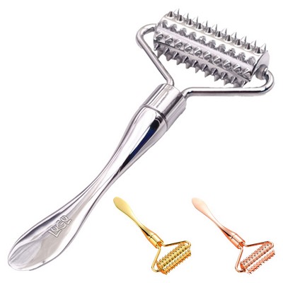 Zinc Alloy Microneedling Facial Roller Massager