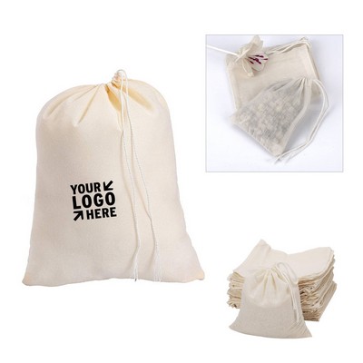 Linen Drawstring Bag