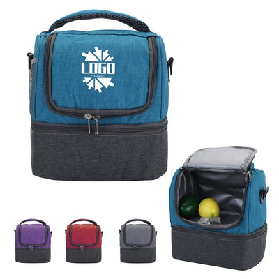 Durable Double-layer Lunch Bag