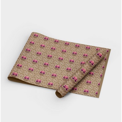 Full Color Custom Natural Wrapping Paper 50' Roll