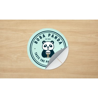 3" x 3" Crack and Peel Stickers (Full Color Printing)