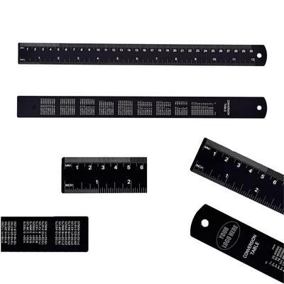 12-Inch Aluminum Alloy Straight Ruler