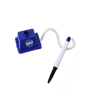 Desk-Mounted Ballpoint Pen