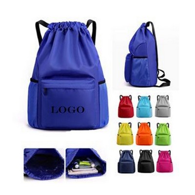 Large-Capacity Sports Drawstring Bag
