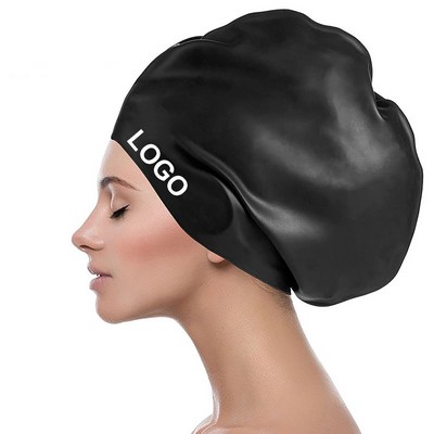 Oversized Ear Protection Swimming Cap