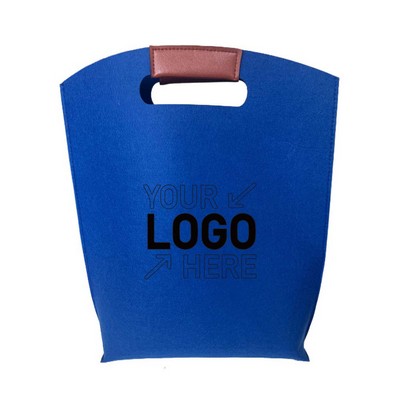 Large Felt Tote Handbag