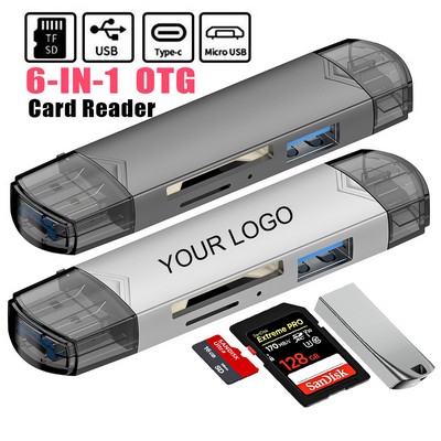 6-in-1 OTG Card Reader