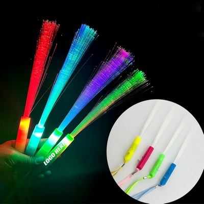 Color Changing Led Fiber Optic Glow Stick