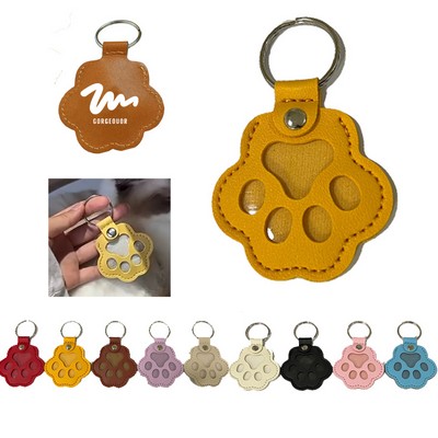 Cat Fur Storage Keychain