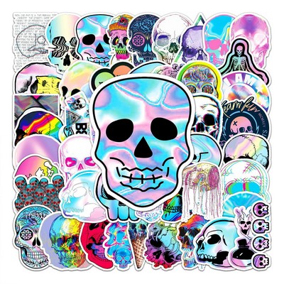 50Pcs Psychedelic Stickers