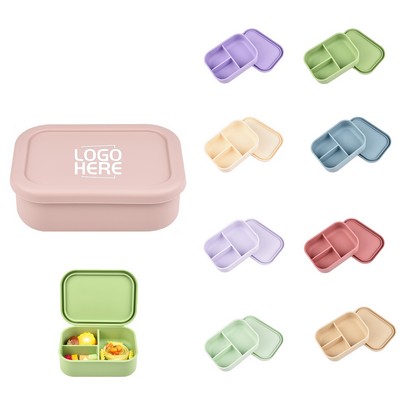 Food Grade Silicone Divided Lunch Box