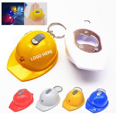 LED Keychain Helmet Opener