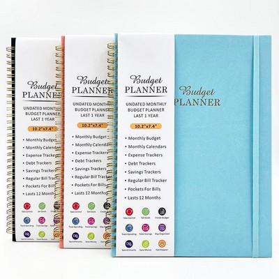 16K PU Leather Budget Planner