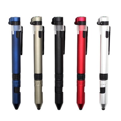 Multifunctional 6-in-1 Ballpoint Pen