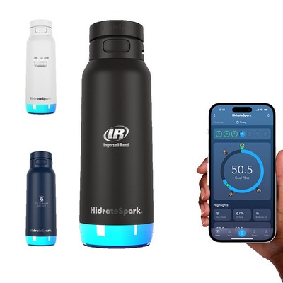 HidrateSpark® 32 oz. PRO 2 Bottle with Chug Lid, Laser, Standard