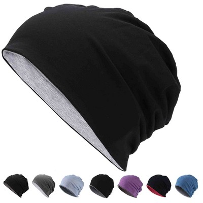 Skull Cap Beanie Sleep Hat Multifunctional Helmet Liner Cap For Men and Women