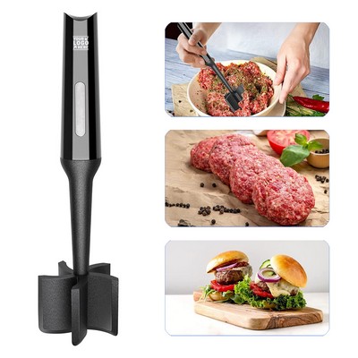Non Stick Heavy Duty Hamburger Easily Breaks Up Nylon Ground Beef Meat Chopper