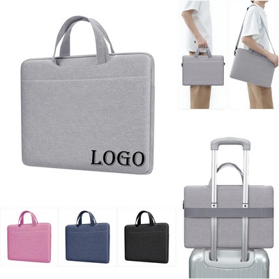 Lightweight Laptop Bag with Detachable Shoulder Strap
