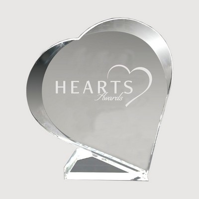 Giving Heart Crystal Award