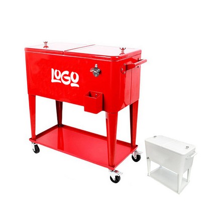 2573 oz Outdoor Portable Insulated Cooler Box