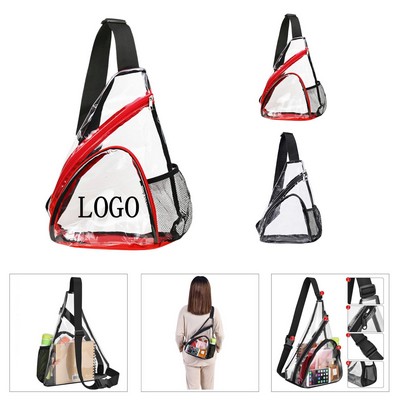 Clear PVC Sling Bag