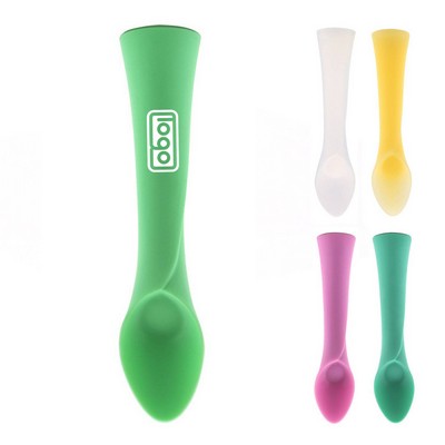 Baby Silicone Training Spoon