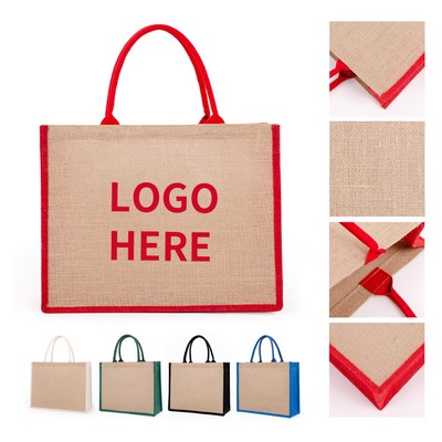 Eco-Hued Jute Carryall